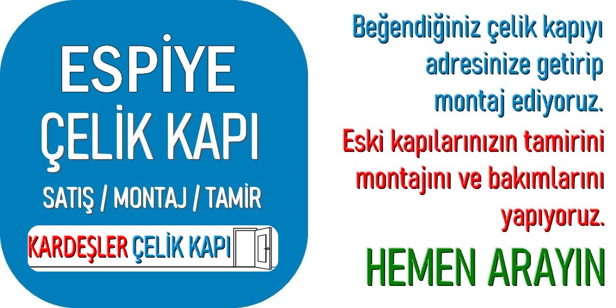 Espiye Çelik Kapı
